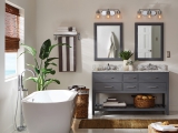 Mẹo trang trí nhà tắm đẹp nhờ những phụ kiện phòng tắm đơn giản