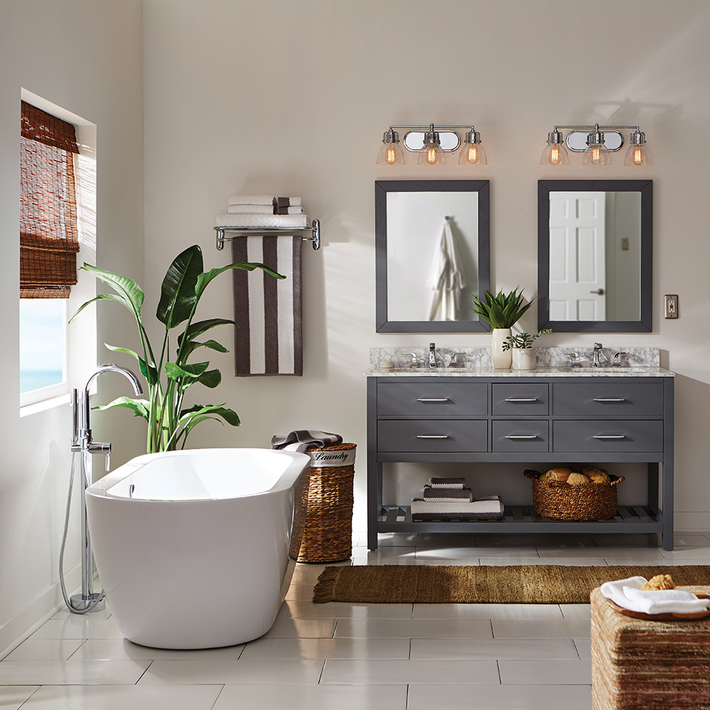 Mẹo trang trí nhà tắm đẹp