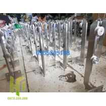 Trụ inox 10 ly cao 40cm