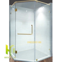PHÒNG TẮM KÍNH 135 MẠ VÀNG