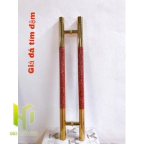TAY NẮM GIẢ ĐÁ TÍM ĐẬM