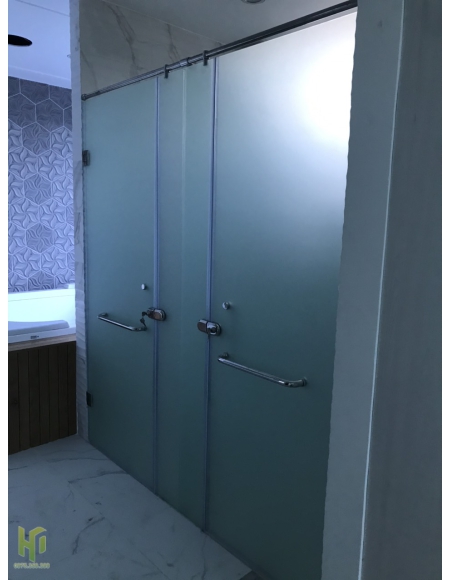 Mẫu cabin phòng tắm cửa mở 2