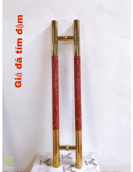 TAY NẮM GIẢ ĐÁ TÍM ĐẬM